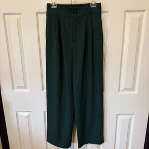 Dark Green Halara Slacks
